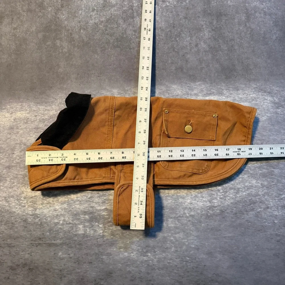 Carhartt Dog Chore Coat Carhartt Brown Canvas Quilted Lining Medium